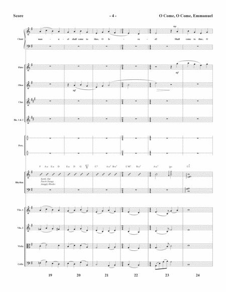 The Thrill of Hope (A New Service of Lessons and Carols) - Full Score