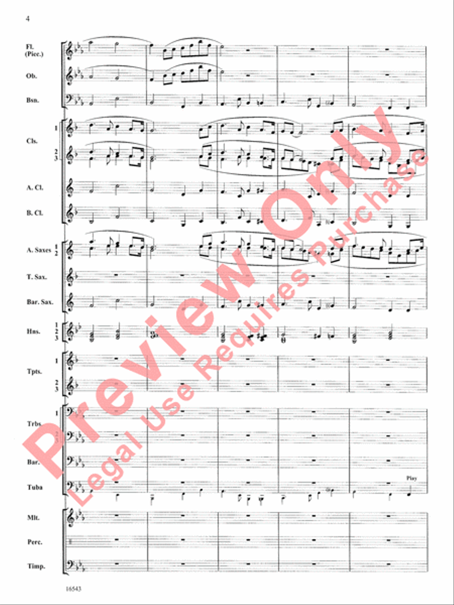 The Emerald Isle Concert Band scores gallery preview page 5