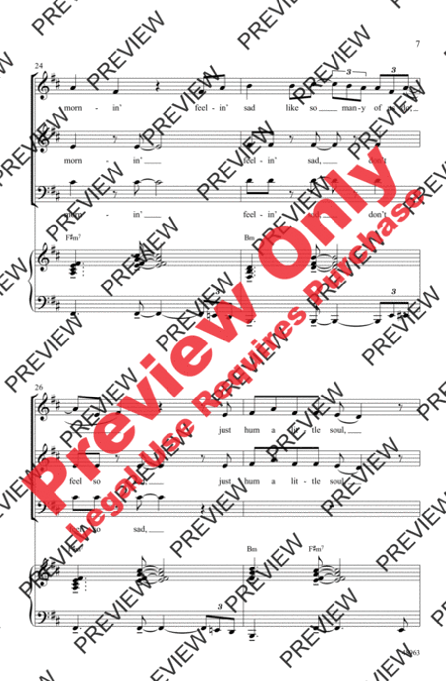 It's All Right 3-Part scores gallery preview page 7
