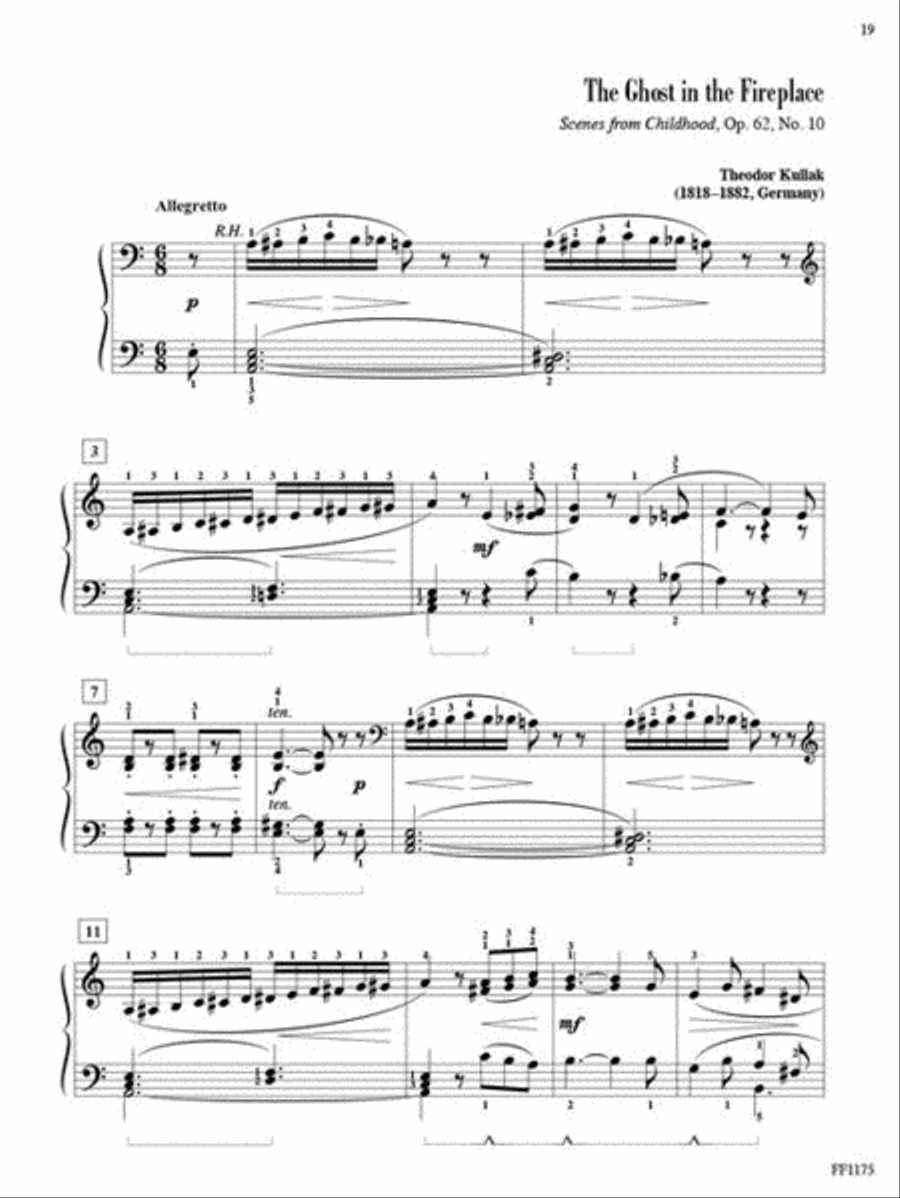 Piano Literature for a Dark and Stormy Night - Vol. 1 Piano Method scores gallery preview page 6