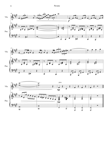 Pavane in F sharp minor, Op. 50 hard version image number null