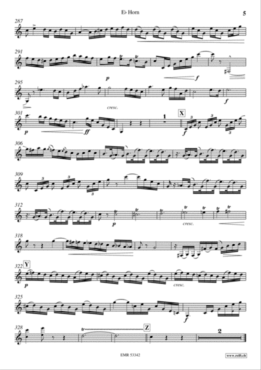 Concertino Horn scores gallery preview page 6