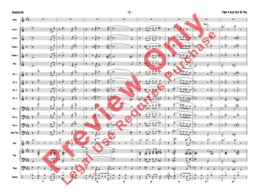 I Get a Kick Out of You Jazz Ensemble scores gallery preview page 32