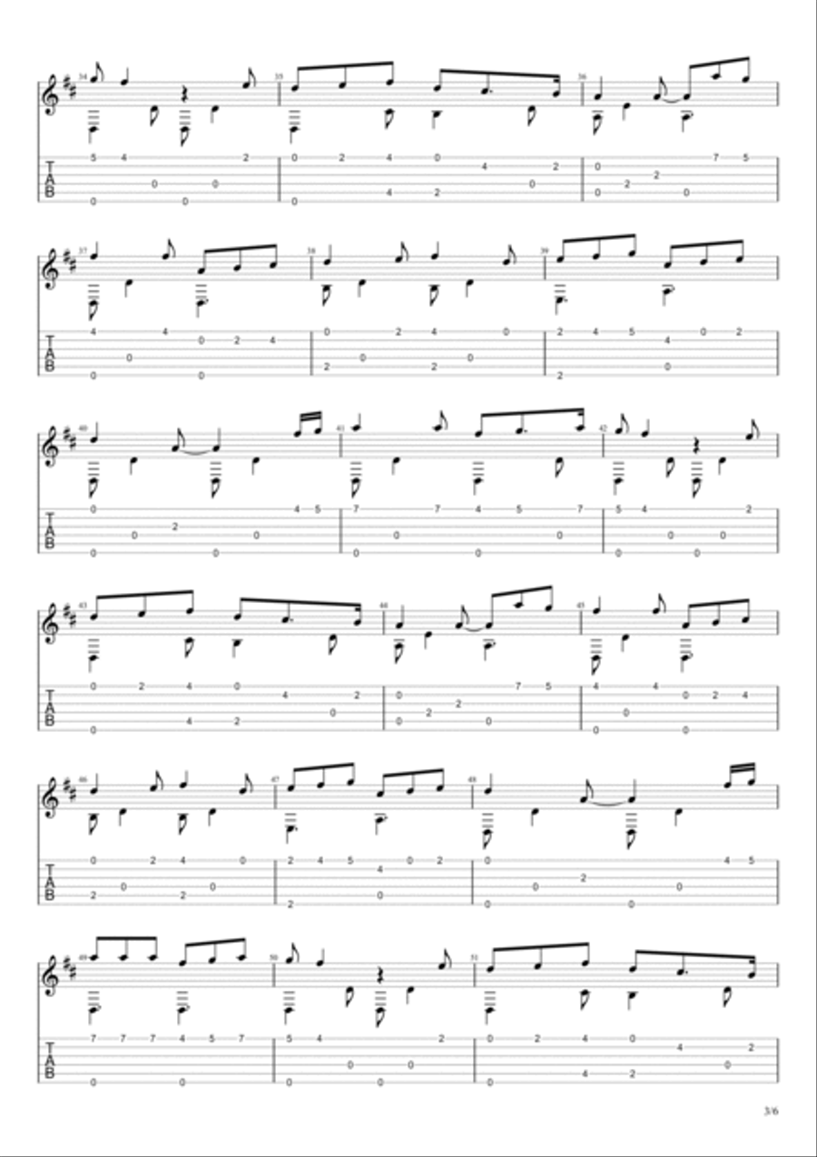 Black Velvet Band Acoustic Guitar scores gallery preview page 3
