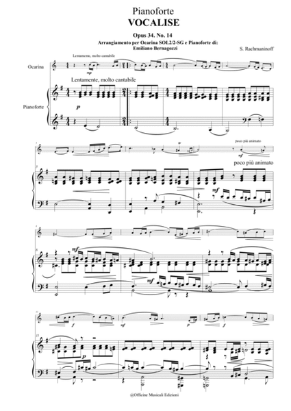 Vocalise per Ocarina e pianoforte image number null