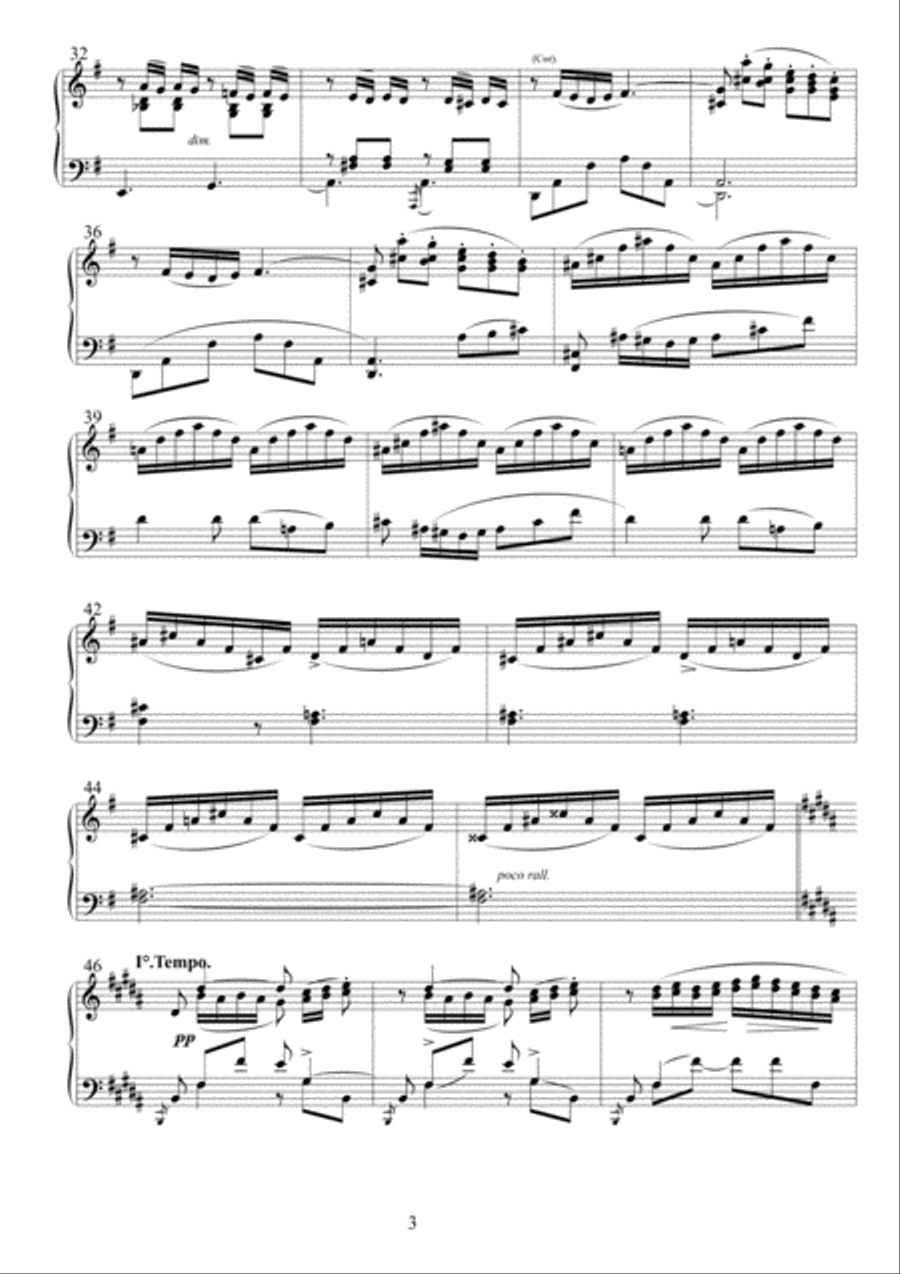 Flower Duet From Lakmé piano solo Piano Solo scores gallery preview page 3