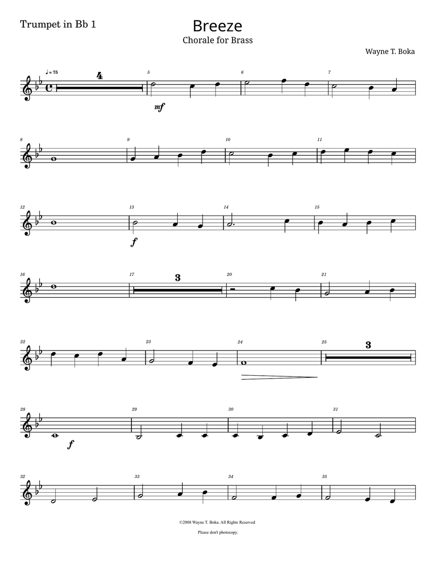 Breeze Brass Ensemble scores gallery preview page 5