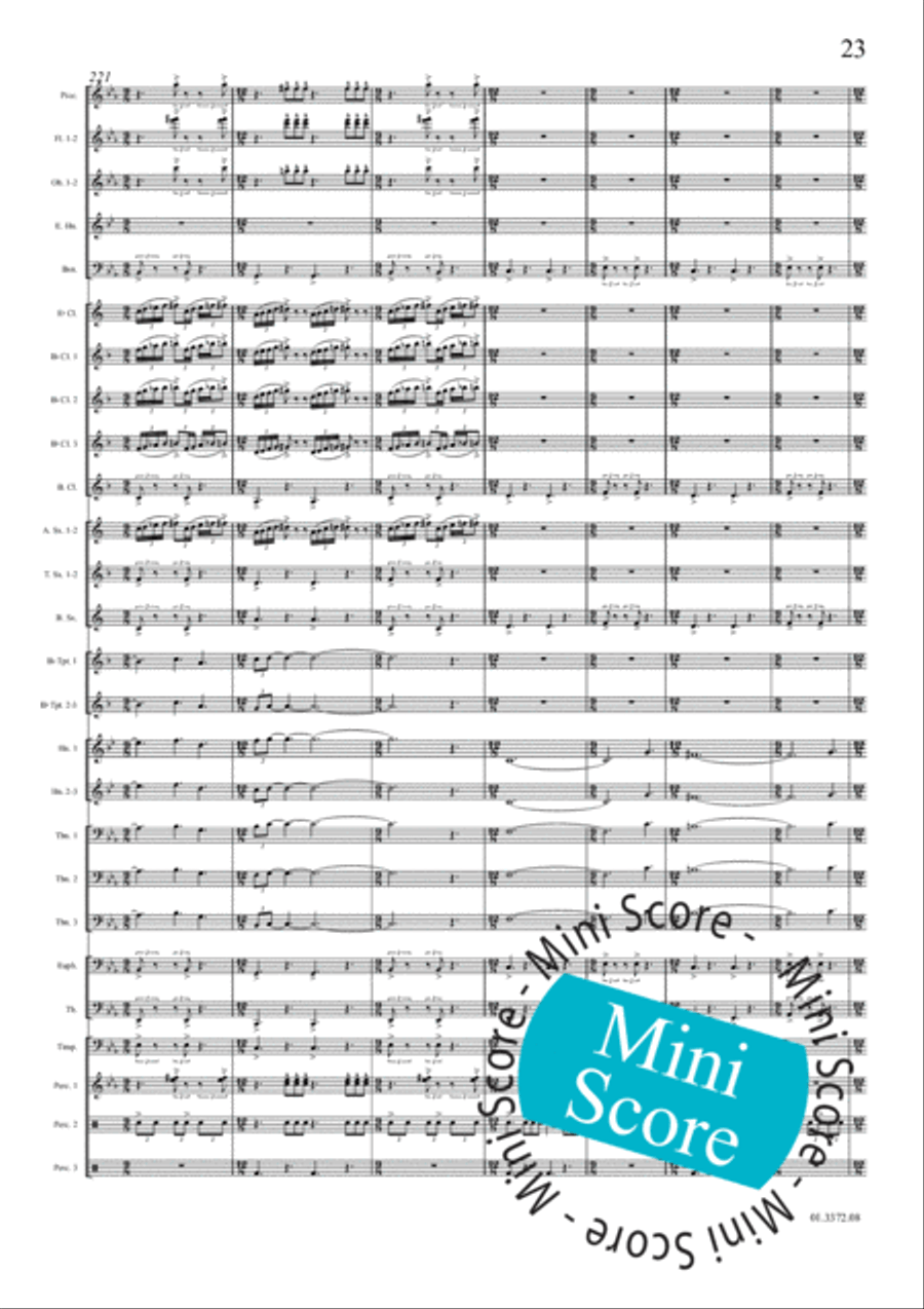 TESEO Concert Band scores gallery preview page 29