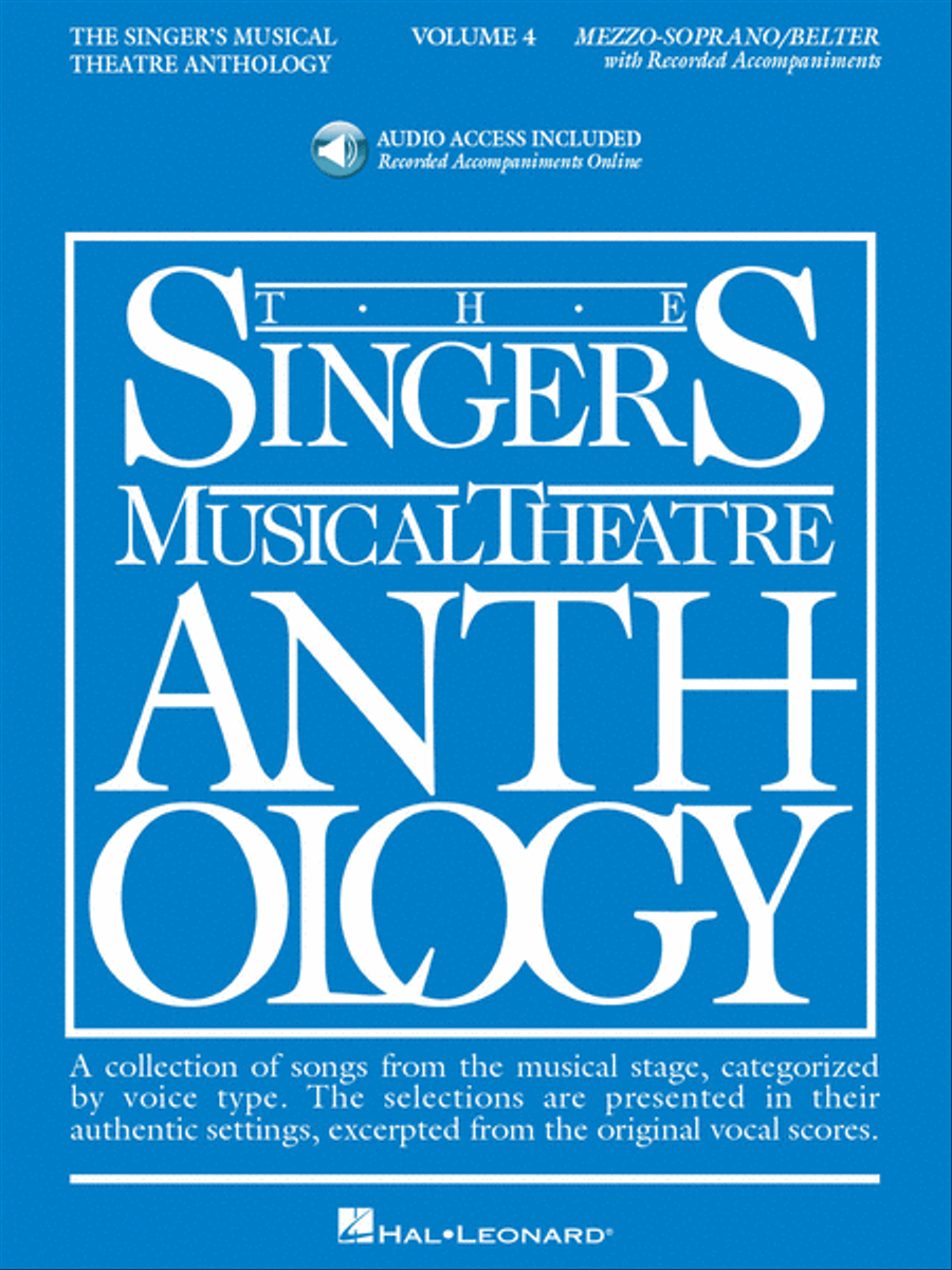 The Singer's Musical Theatre Anthology - Volume 4 - Mezzo-Soprano Mezzo-Soprano Voice scores gallery preview page 1