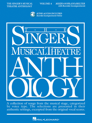 The Singer's Musical Theatre Anthology - Volume 4 - Mezzo-Soprano