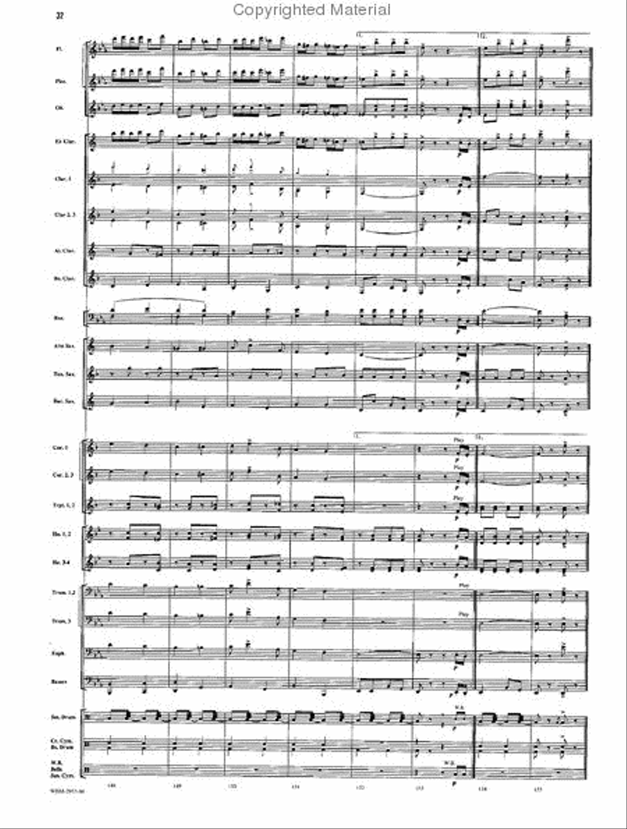 The Free Lance The Free Lance Concert Band scores gallery preview page 22