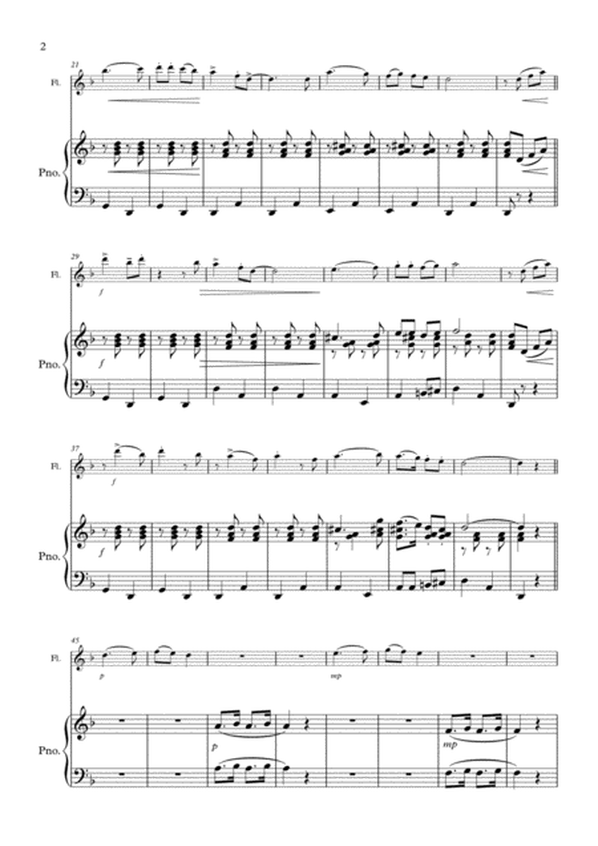 Kleyne Freylokh (Flute solo, piano acc.) image number null
