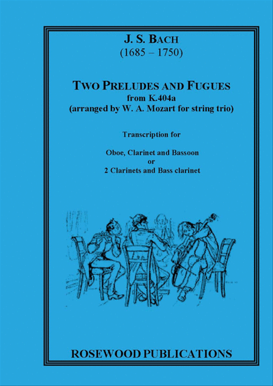2 Preludes & Fugues Bassoon scores gallery preview page 1