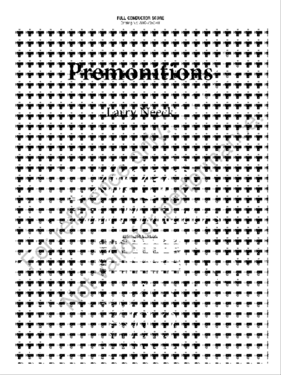 Premonitions Premonitions String Orchestra scores gallery preview page 2