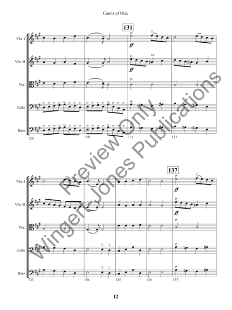 It's Me, It's Me (Score) String Orchestra scores gallery preview page 15