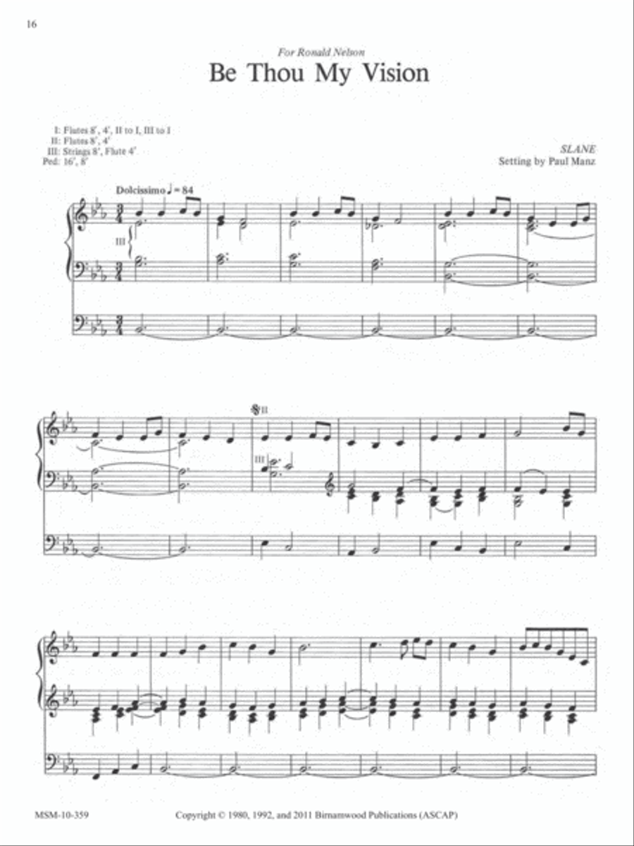 Ten Chorale Improvisations, Set 9 Organ scores gallery preview page 9