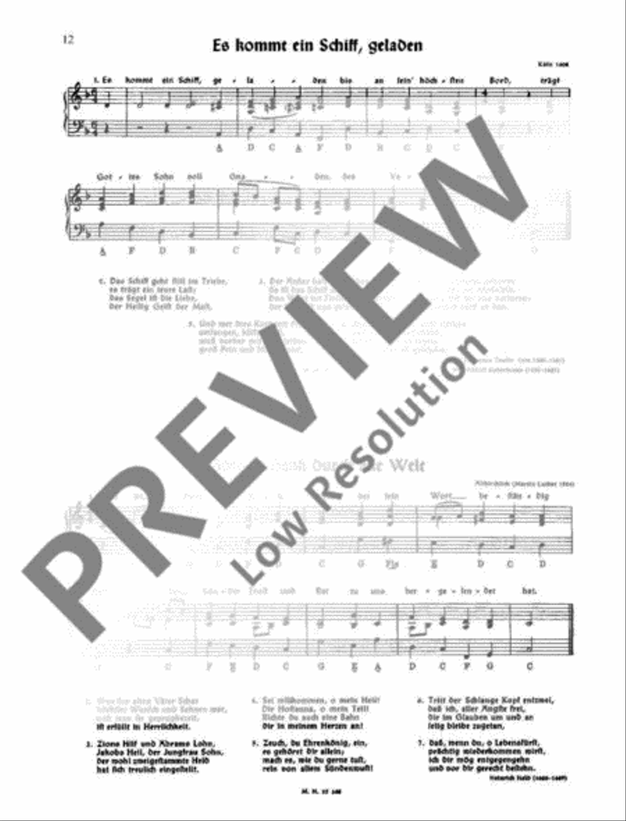 The great choral book for accordian Choir scores gallery preview page 13
