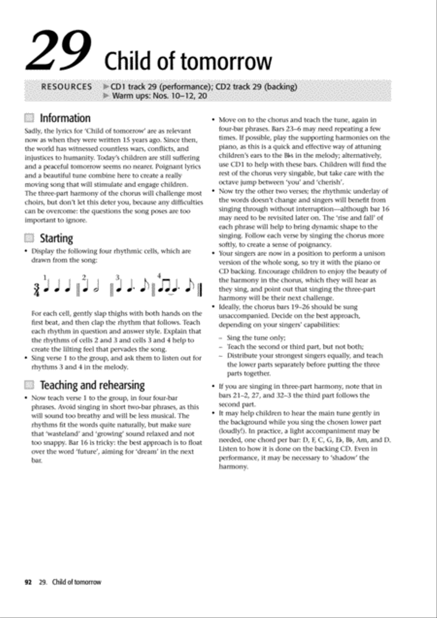 Junior Voiceworks 2 Unison Choir scores gallery preview page 27