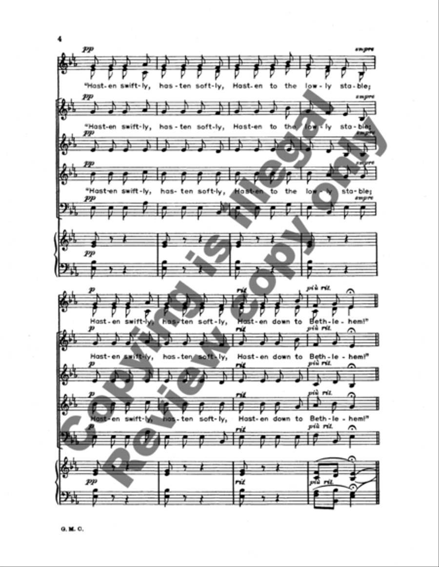 Hasten Swiftly, Hasten Softly SA scores gallery preview page 10