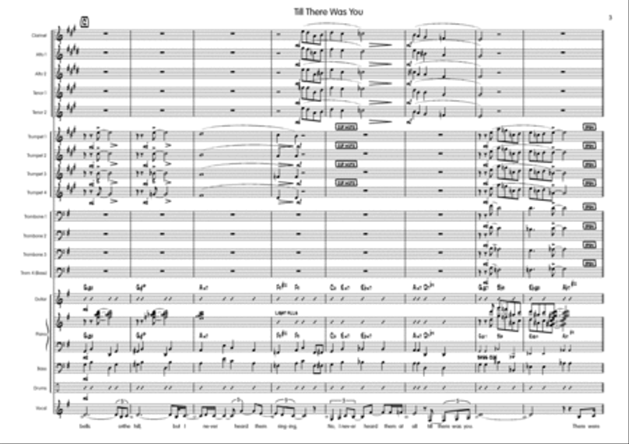 Till There Was You Big Band scores gallery preview page 4