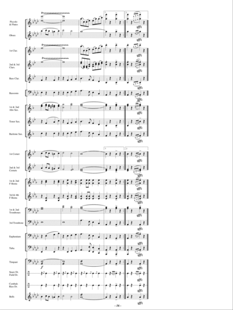 E Pluribus Unum E Pluribus Unum Concert Band scores gallery preview page 15