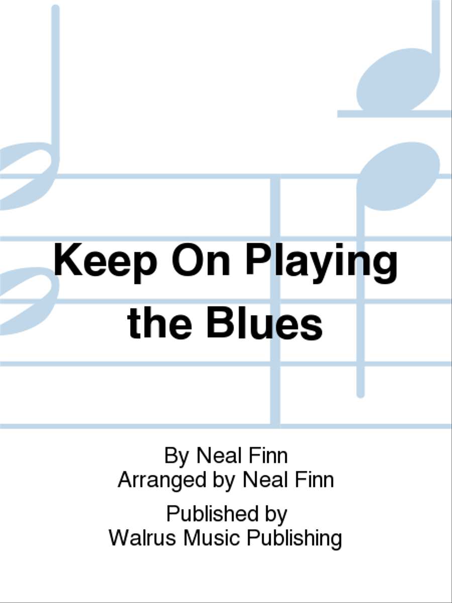 Keep On Playing the Blues Big Band scores gallery preview page 1