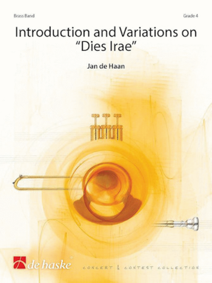 Introduction and Variations on 'Dies Irae' Brass Band scores gallery preview page 1