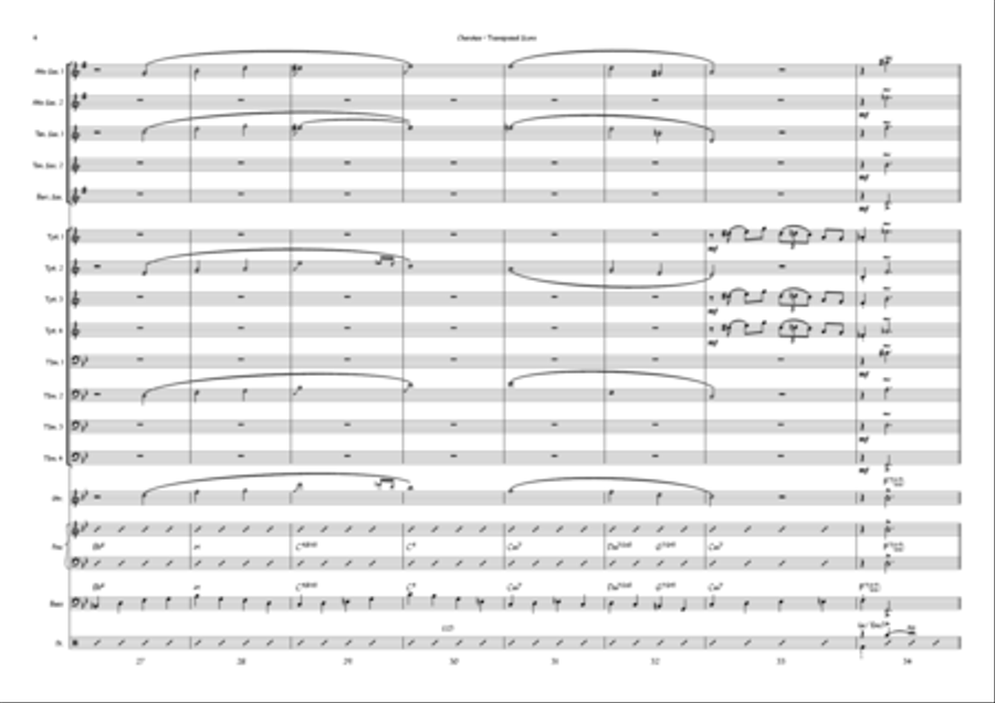 Cherokee Jazz Ensemble scores gallery preview page 6
