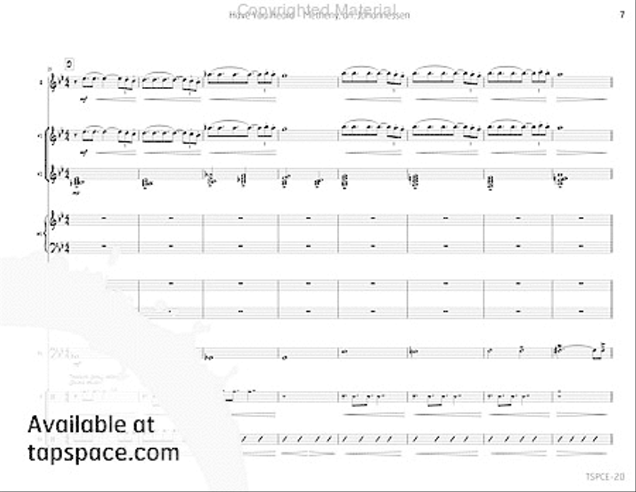 Have You Heard Percussion Ensemble scores gallery preview page 12