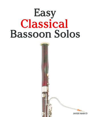 Book cover for Easy Classical Bassoon Solos