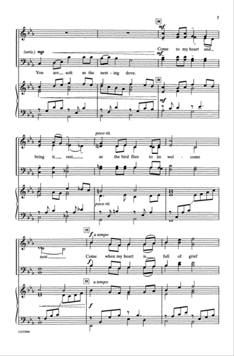 Invitation Choir scores gallery preview page 4