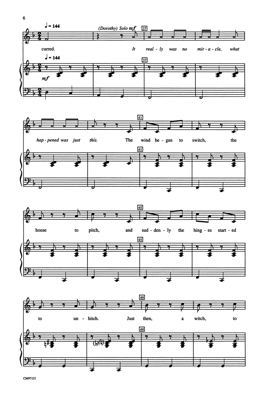 The Wizard of Oz -- Choral Revue by Greg Gilpin Choir - Digital Sheet Music page 5