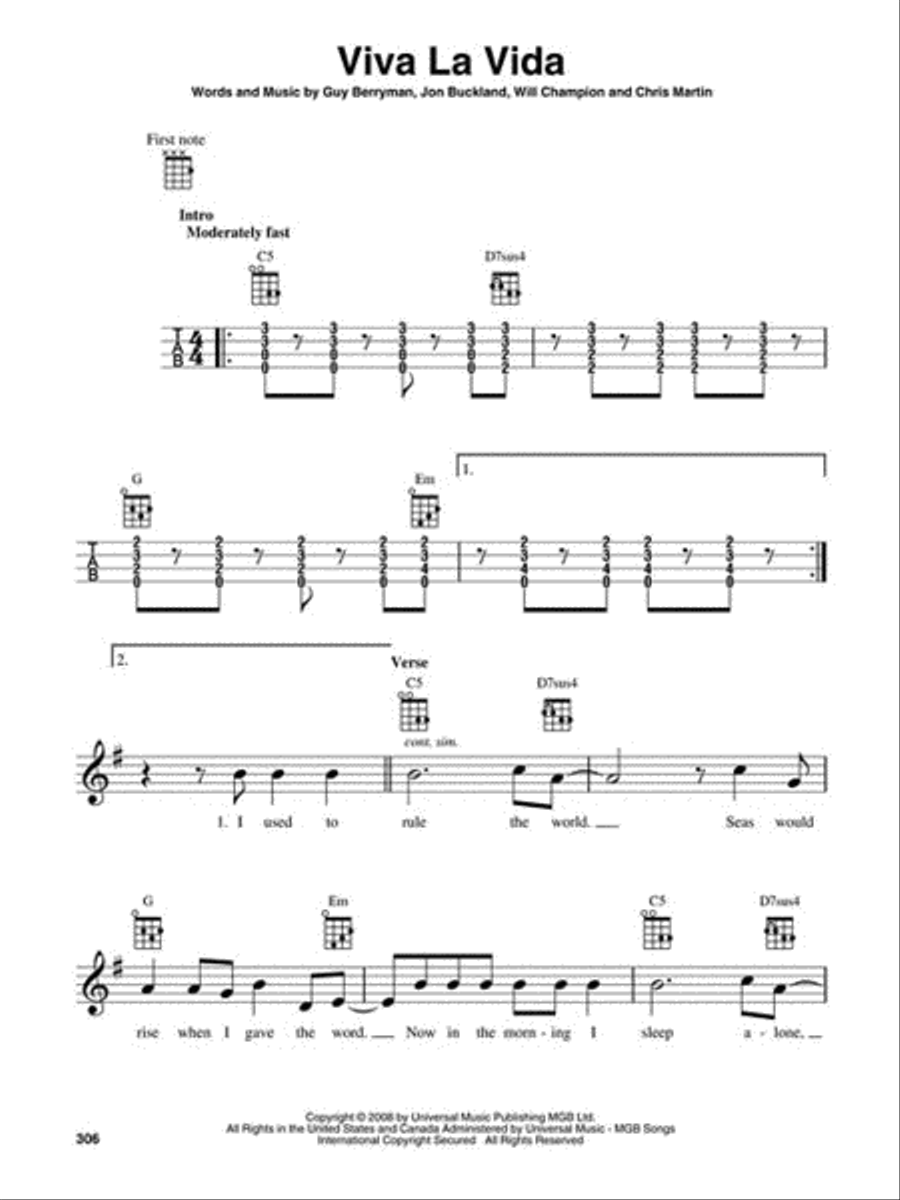 The 2000s Ukulele scores gallery preview page 5