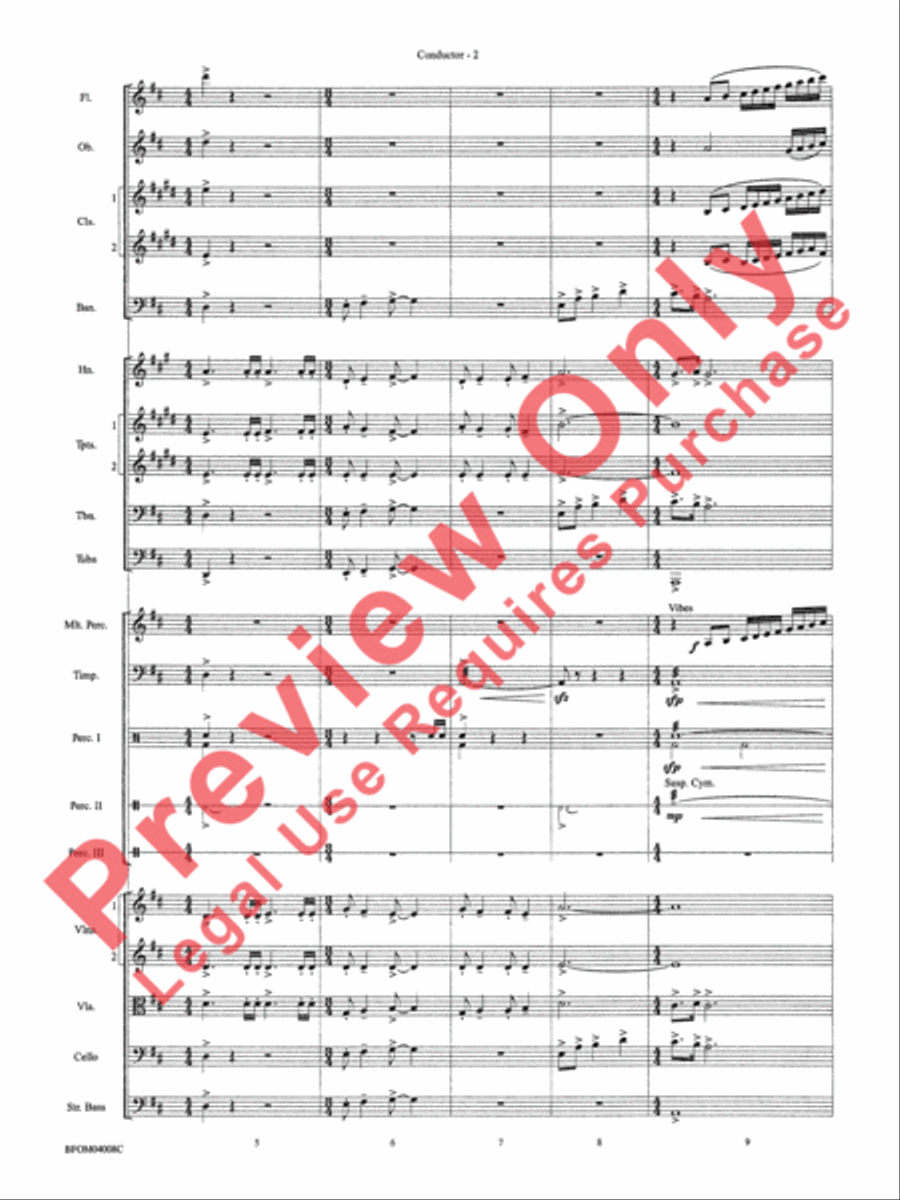 Bellingrath Gardens Full Orchestra scores gallery preview page 5