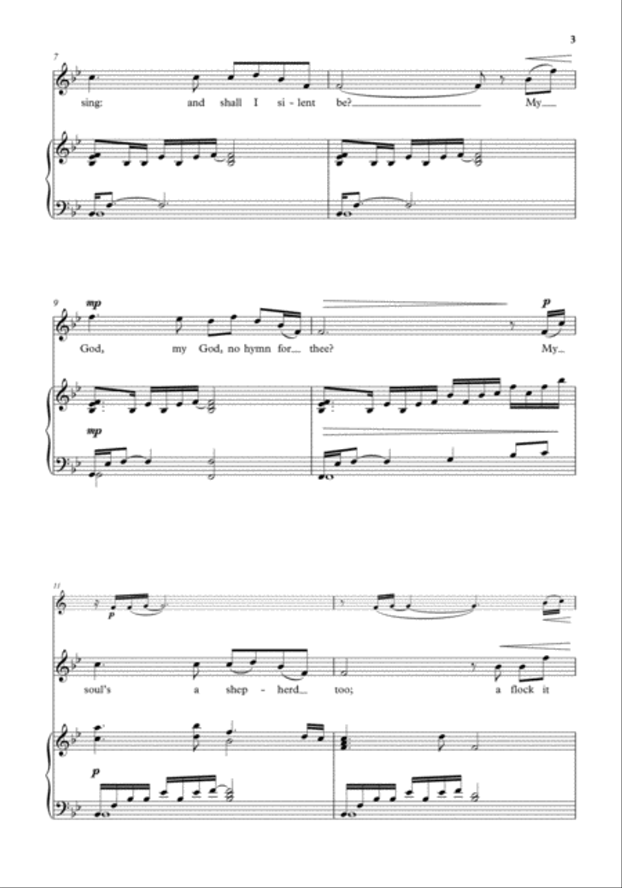 The shepherds sing 4-Part scores gallery preview page 3