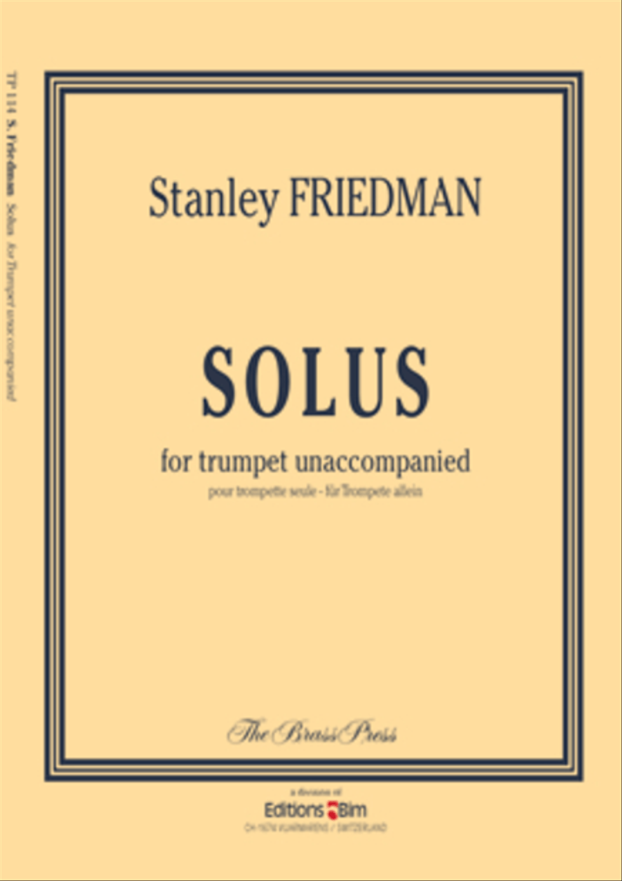 Solus Trumpet Solo scores gallery preview page 1
