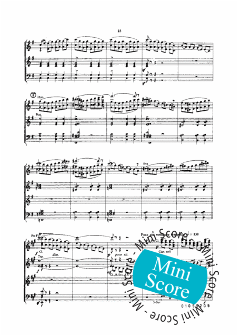 La Grande Paque Russe Concert Band scores gallery preview page 25