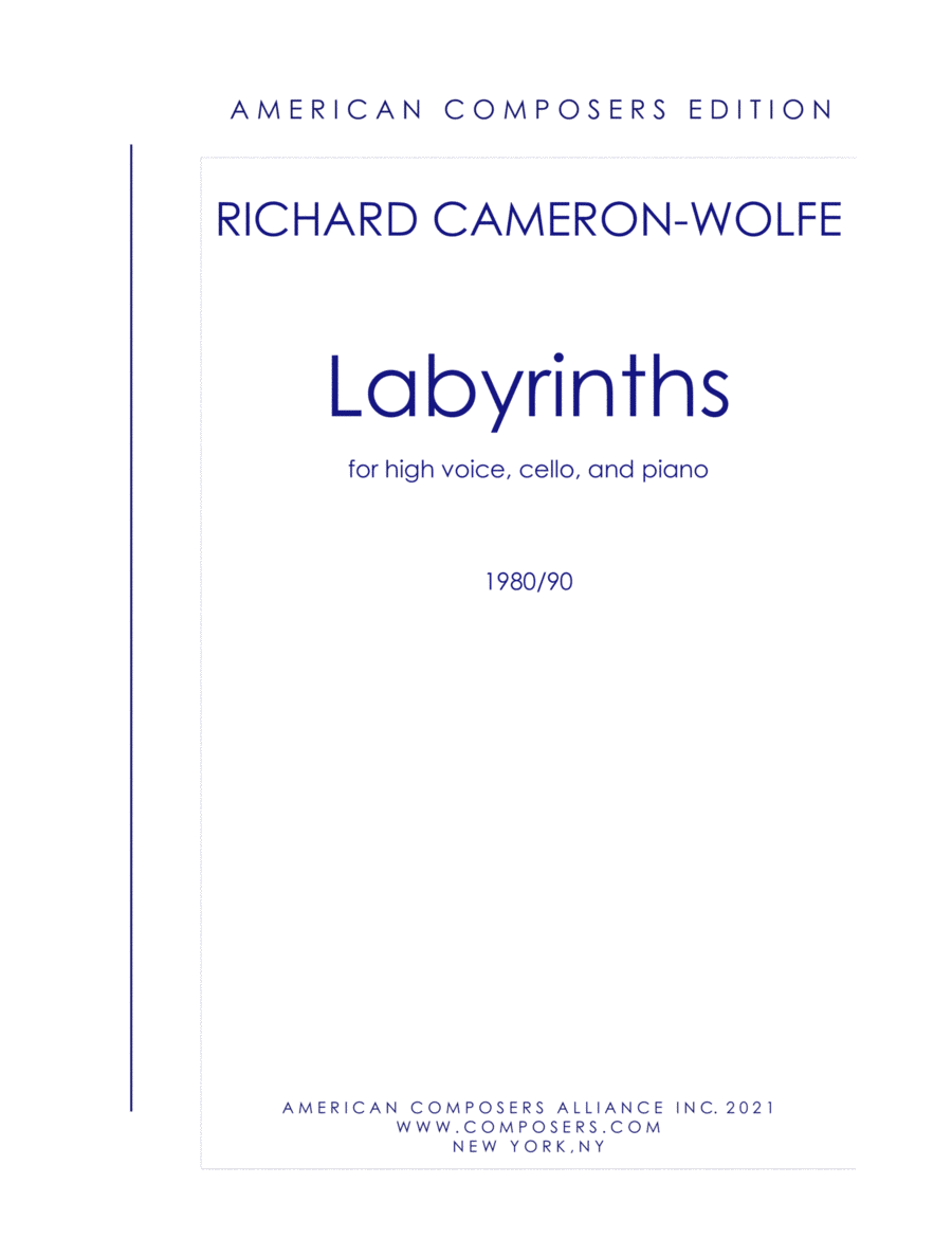 [Cameron-Wolfe] Labyrinths