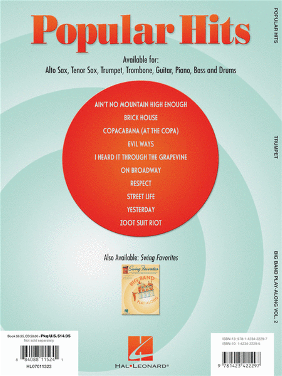 Popular Hits - Trumpet Big Band scores gallery preview page 5