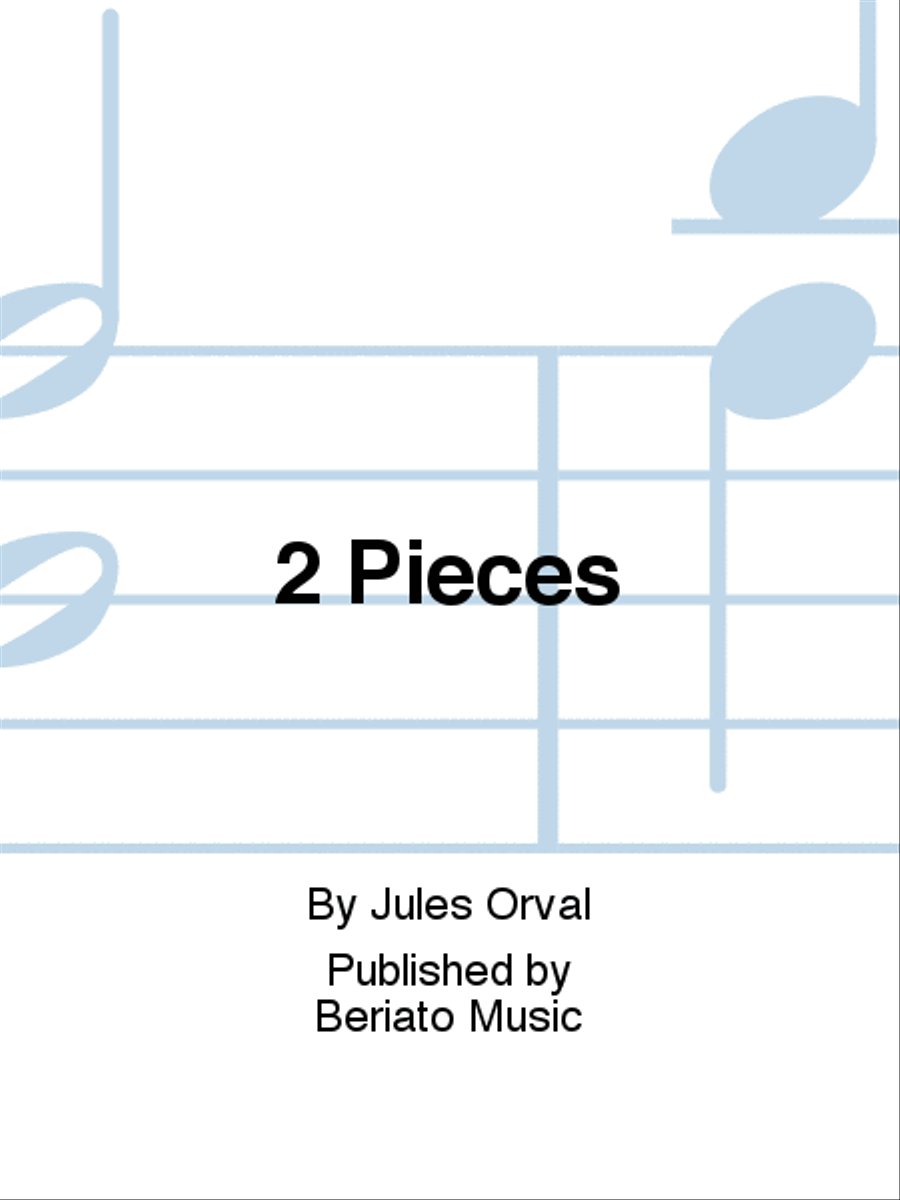 2 Pièces Piano Accompaniment scores gallery preview page 1