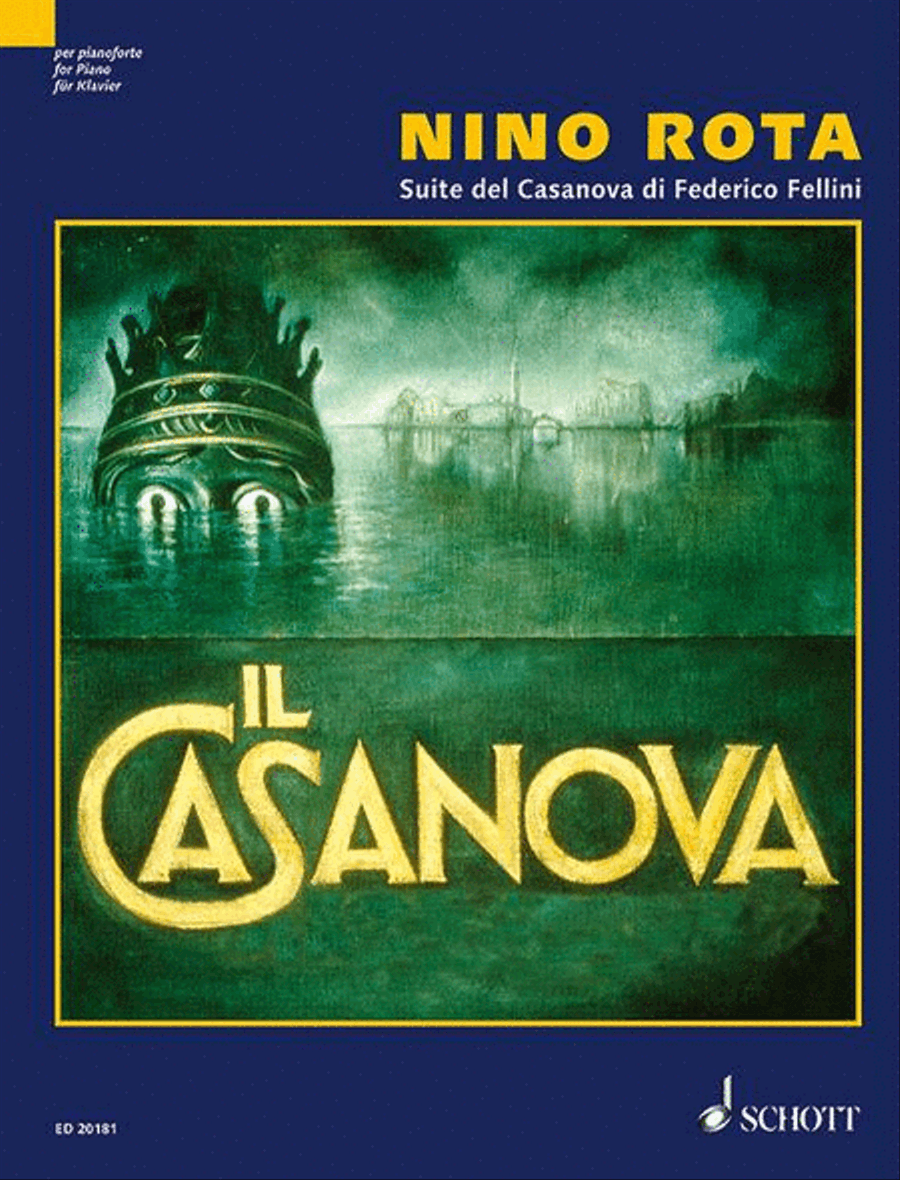 Suite Del Casanova Di Federico Fellini Piano Solo Piano Solo scores gallery preview page 1