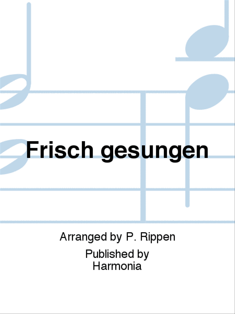 Frisch gesungen 4-Part scores gallery preview page 1