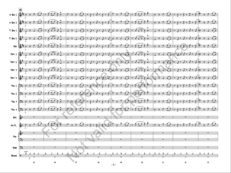 Two-Lip Blues Jazz Ensemble scores gallery preview page 9
