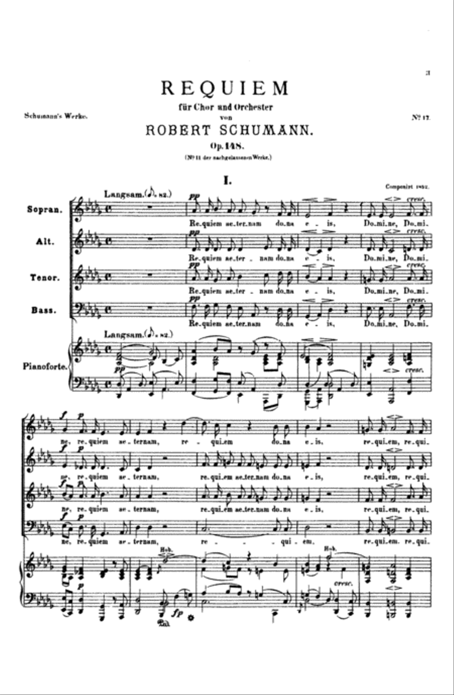 Requiem, Op. 148 4-Part scores gallery preview page 4