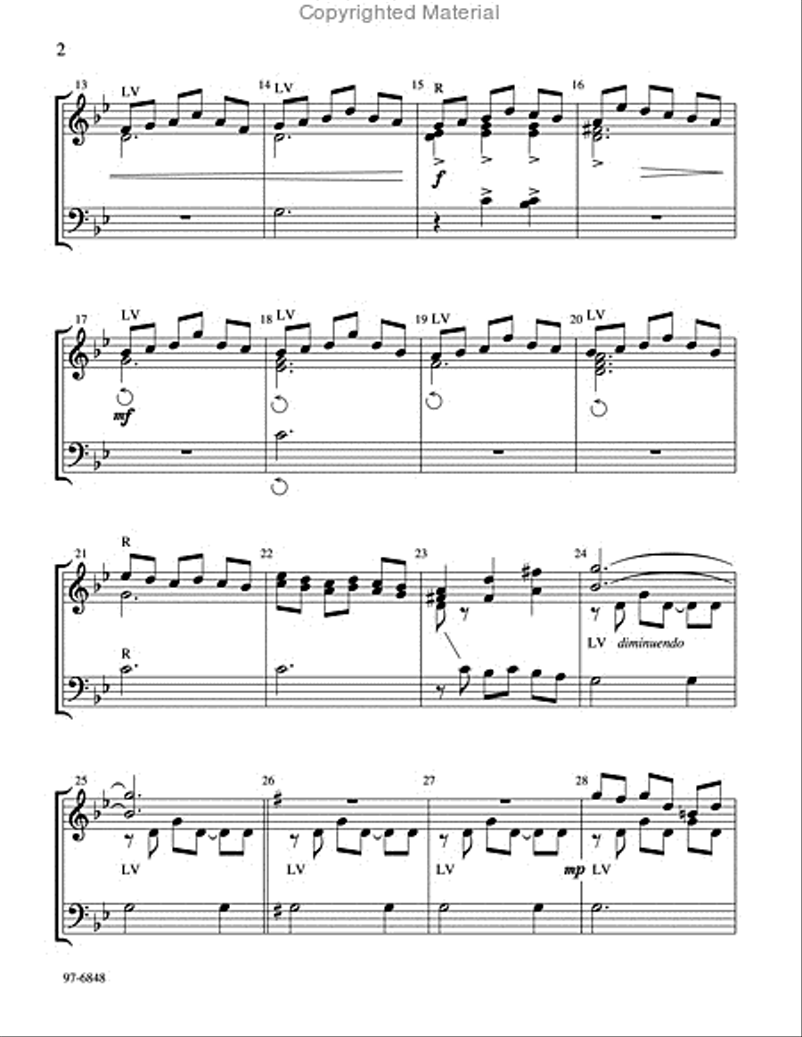 Zimbelstern Handbell Choir scores gallery preview page 3