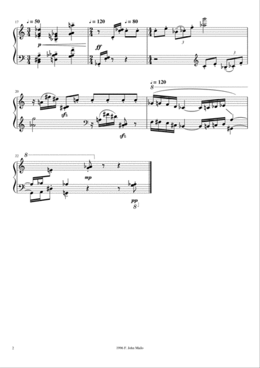 Cat Suite for Solo Piano Cat Suite for Solo Piano Piano Solo scores gallery preview page 4