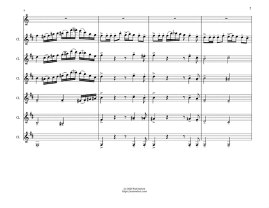 Chanukah, Oy Chanukah Chanukah, Oy Chanukah Small Ensemble scores gallery preview page 2