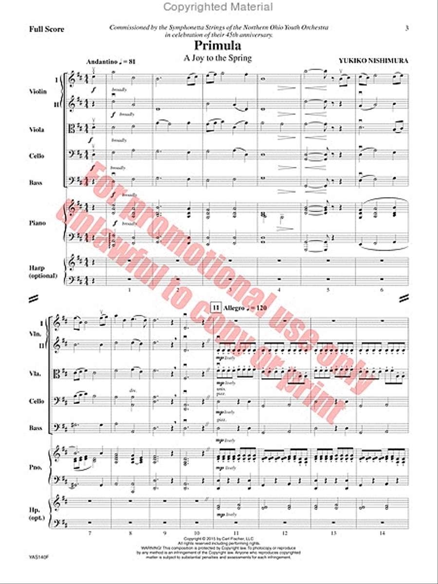 Primula String Orchestra scores gallery preview page 4