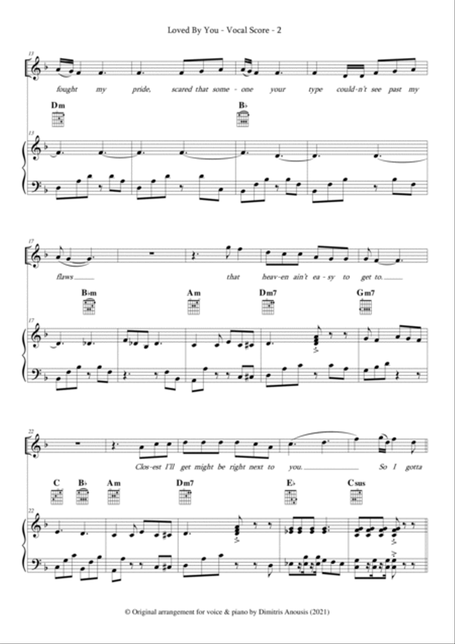 Loved By You Voice scores gallery preview page 4