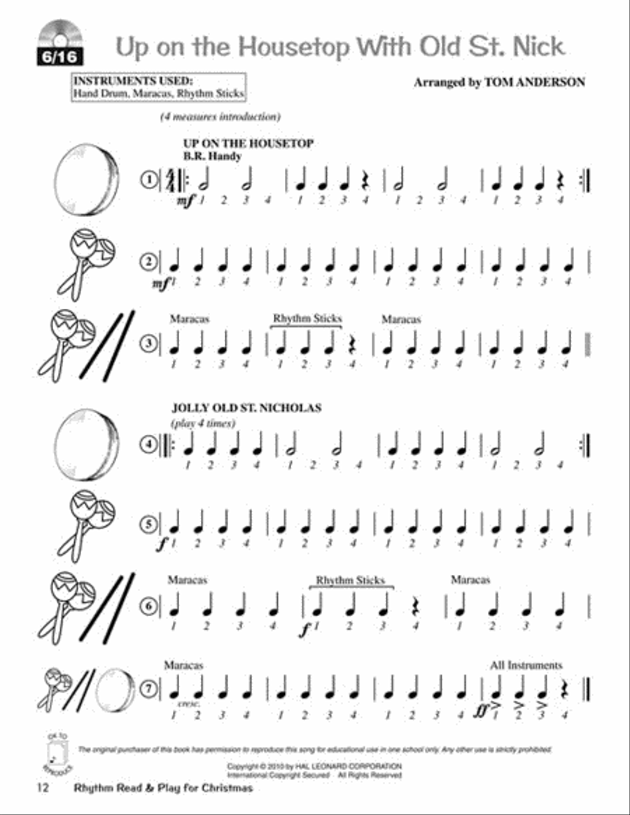 Rhythm Read & Play for Christmas Choir scores gallery preview page 6